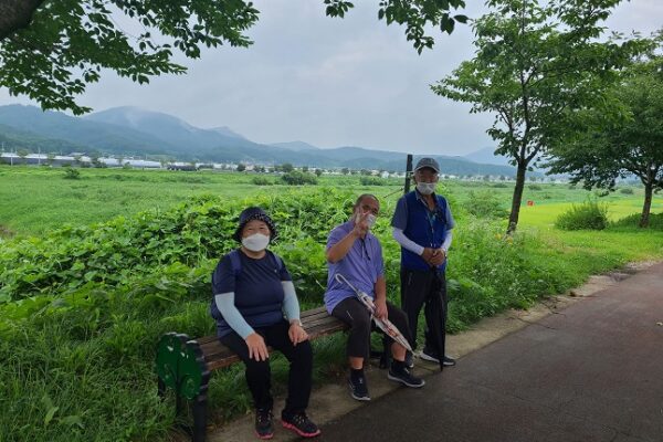 걷기반 프로그램 진행