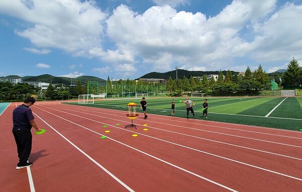 충북생활체육지원사업 플라잉디스크교실 진행