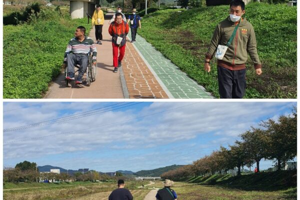 산책다녀왔습니다