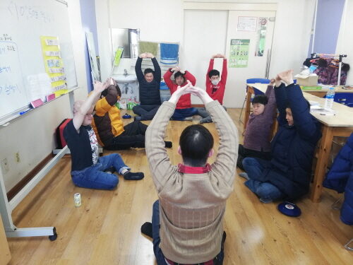 컬링 프로그램 진행