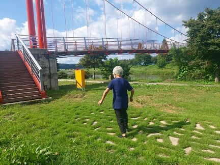 걷기반 프로그램 진행하였습니다