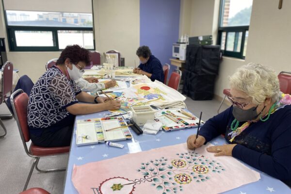 여성장애인교육지원사업 민화교실 진행