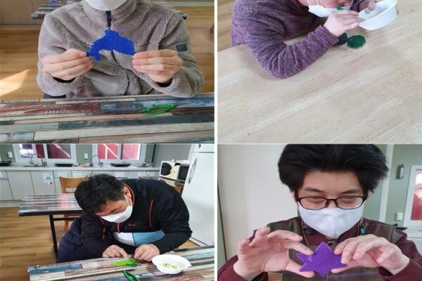 발달장애인지원팀 꿀잼반 비즈공예