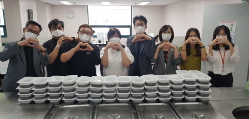 성공회 대소교회, 음성군장애인복지관에 ‘사랑의 음식’전달