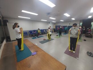 여성장애인교육지원사업 세라밴드 프로그램 진행하였습니다.