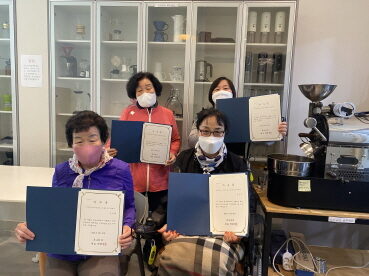 여성장애인교육지원사업 자격증반,“내 손으로 만드는 coffee”