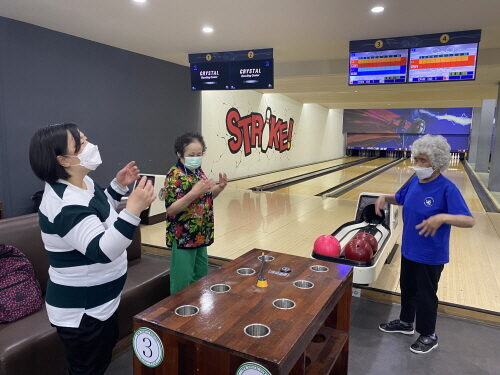 볼링 프로그램 진행