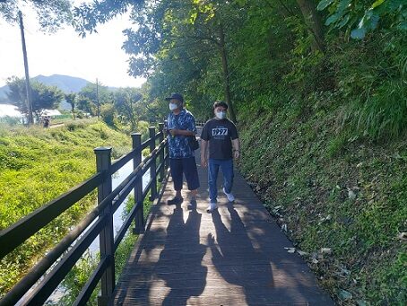 걷기반 프로그램 진행하였습니다