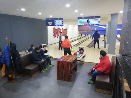 볼링 프로그램 진행