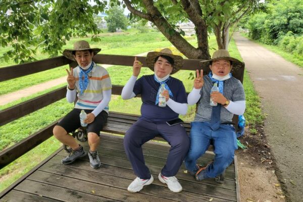 주간보호센터 산책 다녀왔습니다!