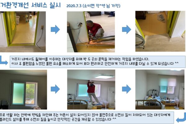 주거환경개선 서비스 실시