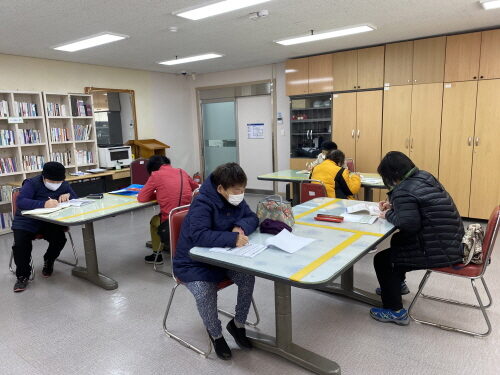 한글 프로그램 진행