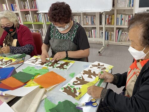 미술 프로그램 진행