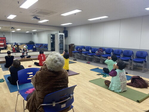 여성장애인교육지원사업 세라밴드 프로그램 진행