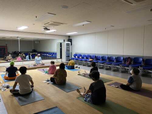 여성장애인교육지원사업 요가 프로그램 진행