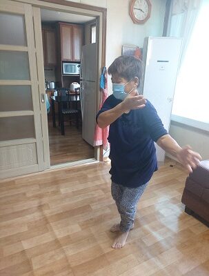 여성장애인교육지원사업 건강체조 방문프로그램