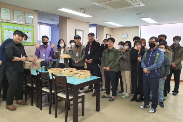 재가장애인 방길수님, 복지관 직원들을 위한 응원