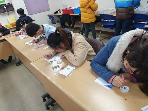 일감반 수작업프로그램 진행~!