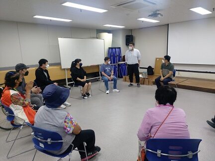 보건소 연계사업 함박웃음재활교실 진행하였습니다.