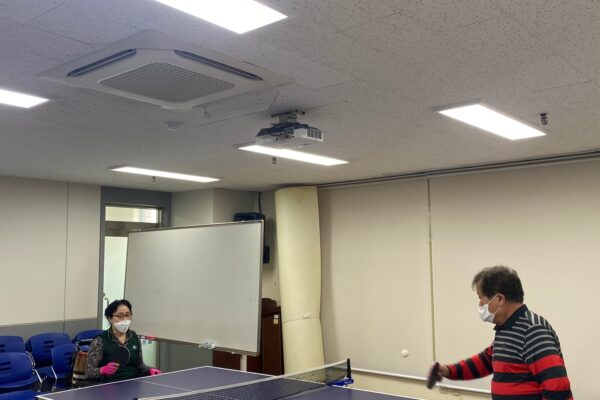 여가지원팀 탁구동호회 모임 진행