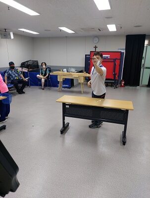 한궁슐런 프로그램 진행하였습니다.