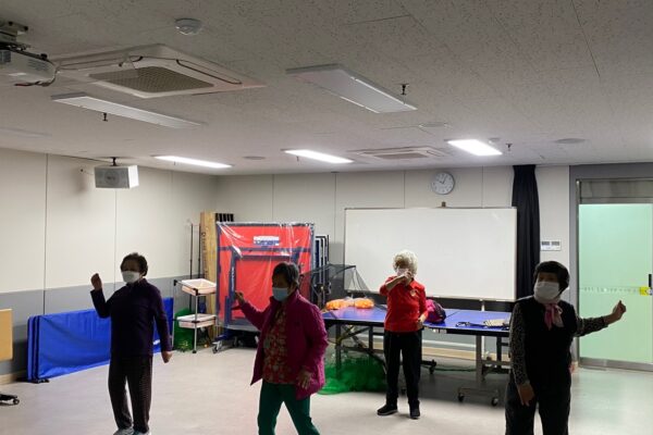 여성장애인교육지원사업 기공체조 프로그램 진행