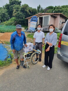 (주)놀부 후원물품 전달“따뜻한 손길을 건내주어 많은 도움이 되었어요”