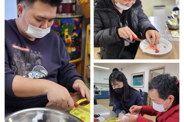 미술활동 초코렛 만들기