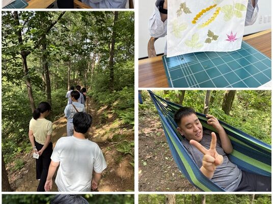 주간보호센터 생거진천치유의숲 프로그램 참여