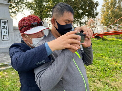 사진반 프로그램을 진행했습니다.