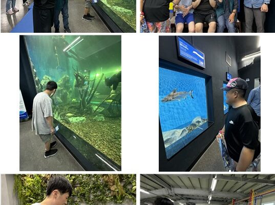 주간보호센터 충북 아쿠아리움 다녀왔습니다.