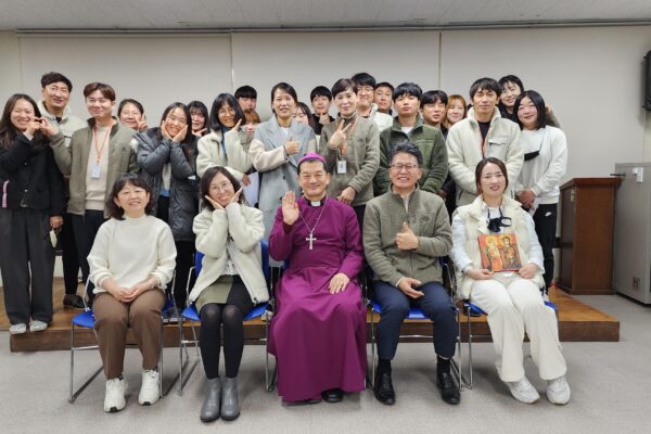 주교님 특강!!! 음성군장애인복지관에 유낙준 주교님께서 방문하셨습니다.