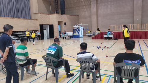 충청북도장애인복지관 어울림보치아대회
