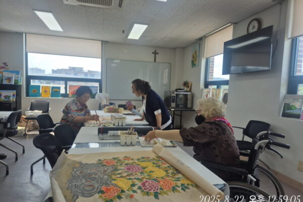 여성장애인교육지원사업-민화