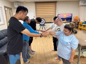 주간보호센터 발달팀 VS 주간보호 한궁 교류전 결과는??