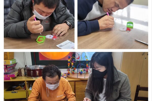 미술활동-산타할아버지 비즈공예