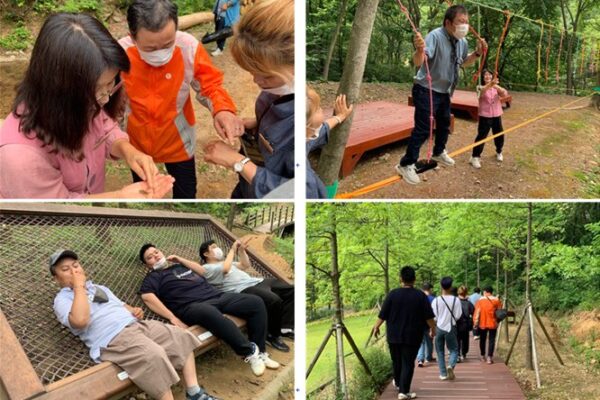 주간보호센터 치유의숲 프로그램참여