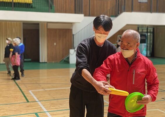 충북생활체육지원사업 플라잉디스크교실 진행