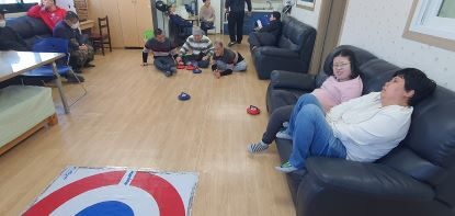 주간보호센터 컬링 프로그램^^