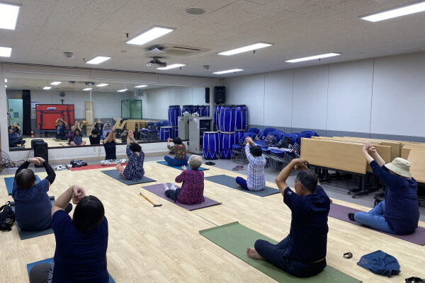 여성장애인교육지원사업 요가교실 진행