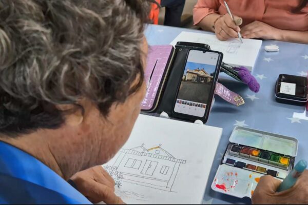 어반 스케치 프로그램(장애인 미술 대회 준비)