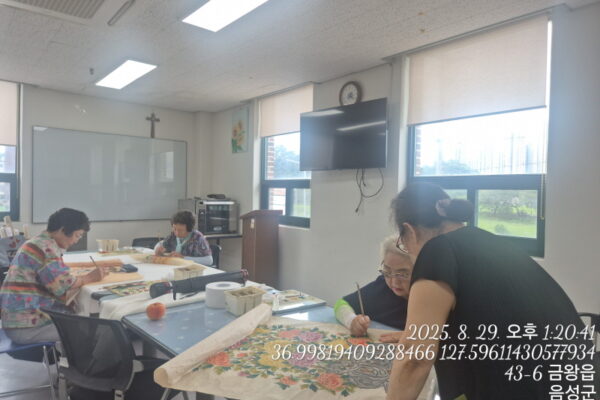 여성장애인교육지원사업-민화