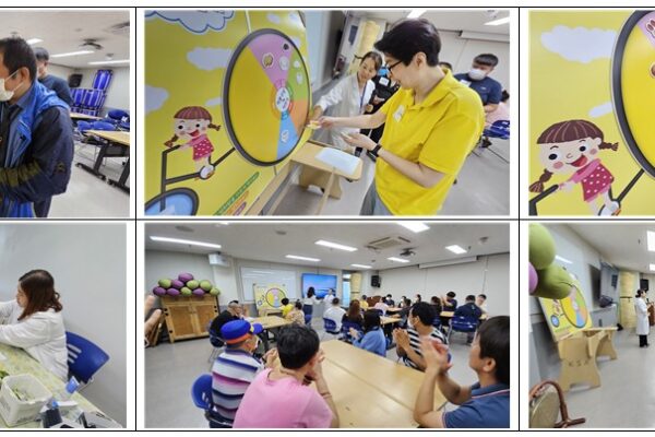 발달장애인지원팀 음성군보건소와 연계하여 "건강하게 다이어트" 프로그램 진행