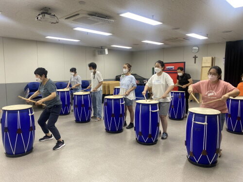 여성장애인교육지원사업 난타교실 진행