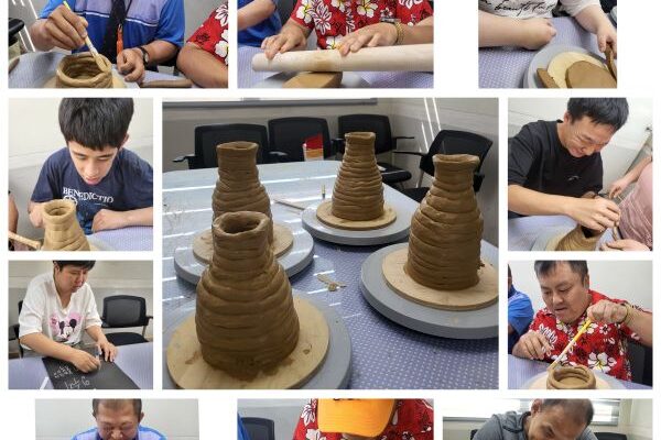 주긴보호센터 -“삶의 향기를 그릇에 담아” 화병만들기