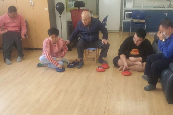 주간보호센터 컬링 프로그램^^