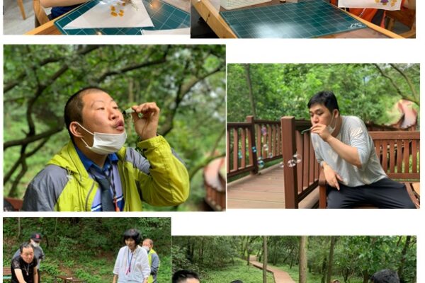 주간보호센터 생거진천치유의숲 프로그램 참여