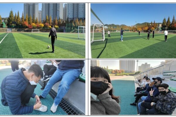 발달장애인지원팀 꿀잼반 놀면뭐하니~!! 축구하고 왔어요