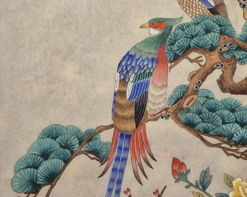 충북장애인미술 대회 출품(여성장애인교육지원사업 민화편)