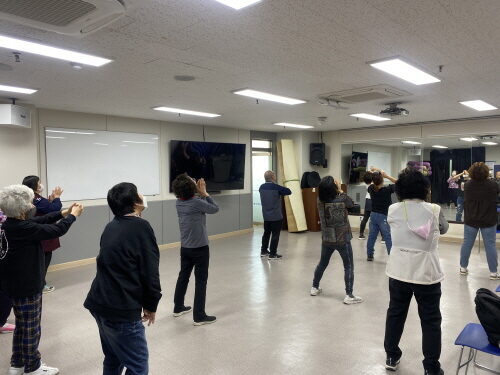 여성장애인교육지원사업 스포츠댄스 진행